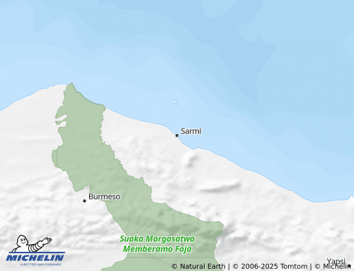 MICHELIN Sarmi map - ViaMichelin