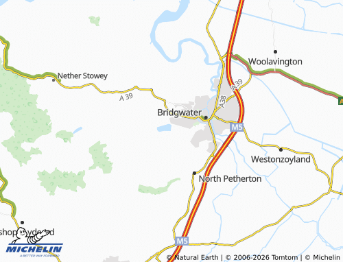 Mappa MICHELIN Durleigh - ViaMichelin
