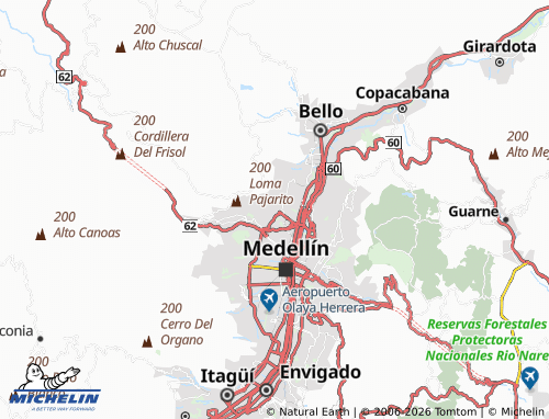 Carte MICHELIN El Diamante - ViaMichelin