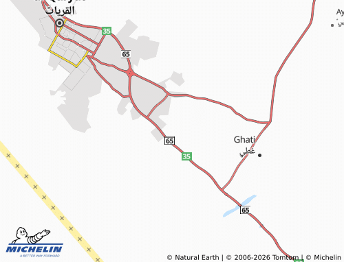 MICHELIN-Landkarte al-Nuzhah - ViaMichelin