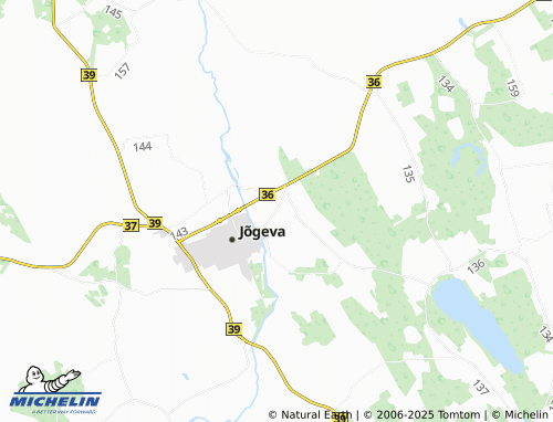 MICHELIN Võduvere map - ViaMichelin