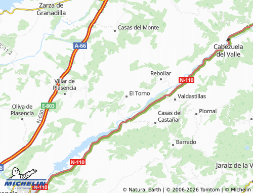 Mappa MICHELIN El Torno - ViaMichelin