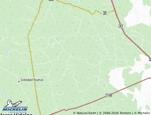 Mapa MICHELIN Coporo - ViaMichelin