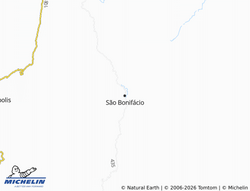 Mapa MICHELIN São Bonifácio - ViaMichelin