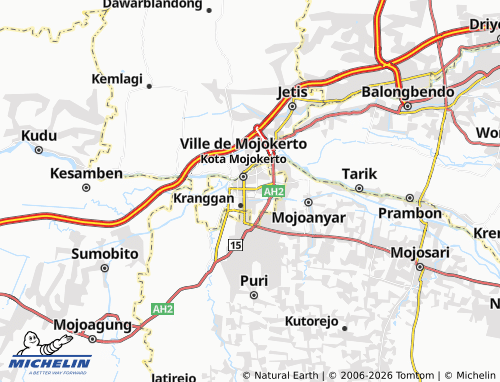 MICHELIN Balongsari map - ViaMichelin