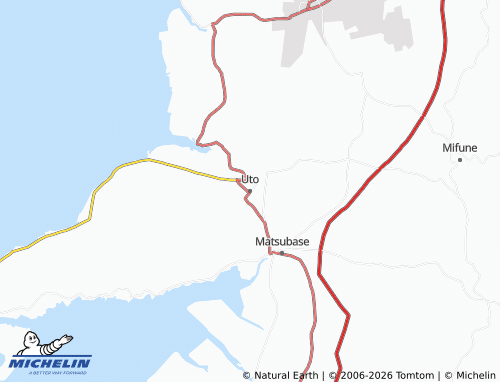 Mapa MICHELIN Uto - ViaMichelin