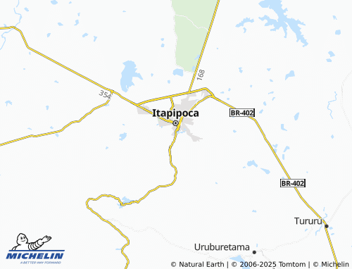 MICHELIN Ladeira map - ViaMichelin