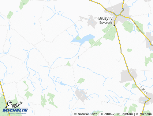 Mapa MICHELIN Vodotyi - ViaMichelin