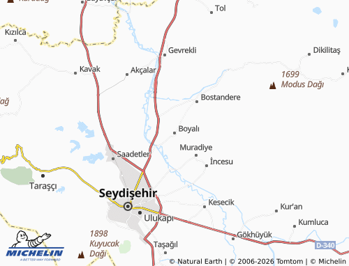 Mappa MICHELIN Boyalı - ViaMichelin