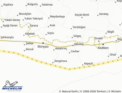 MICHELIN Düzce map - ViaMichelin