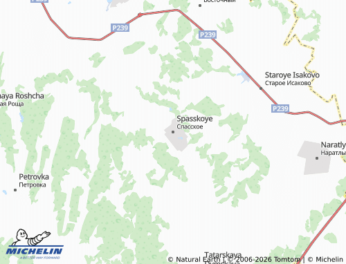 MICHELIN-Landkarte Spasskoye - ViaMichelin