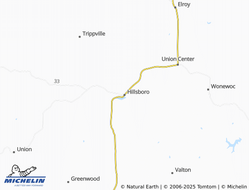 MICHELIN Hillsboro map - ViaMichelin