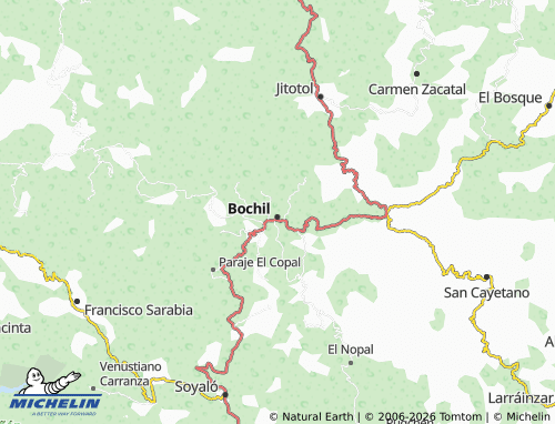 Mappa MICHELIN San José El Edén - ViaMichelin