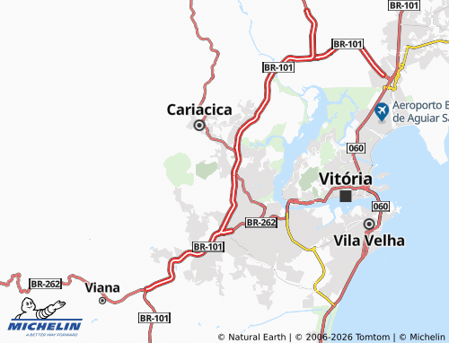 Mapa MICHELIN Santo Antônio - ViaMichelin