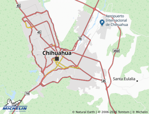 Mapa MICHELIN 24 de Febrero - ViaMichelin