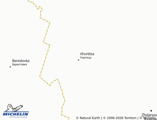 MICHELIN-Landkarte Khortitsa - ViaMichelin