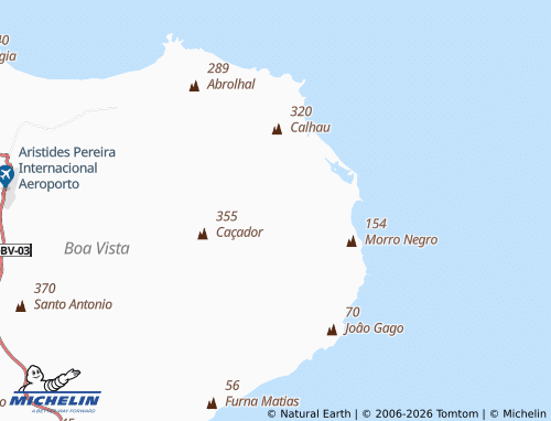 Mappa MICHELIN Cabeço dos Tarafes - ViaMichelin