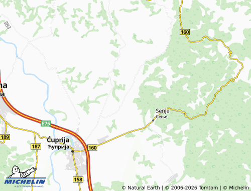 Mapa MICHELIN Paljane - ViaMichelin