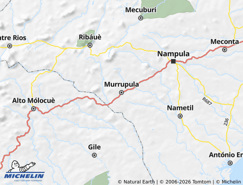 MICHELIN Murrupula map - ViaMichelin