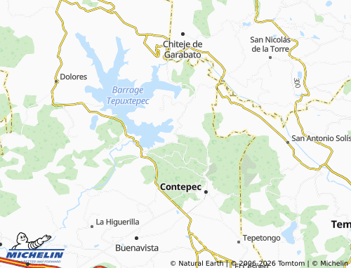 Mapa MICHELIN Yerege - ViaMichelin