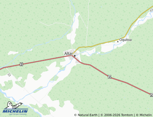 MICHELIN La Otra Banda map - ViaMichelin
