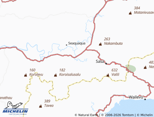 MICHELIN Naravuka map - ViaMichelin