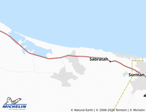 Carte MICHELIN Sidi Bannur - ViaMichelin