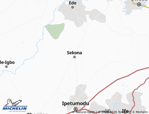 Mappa MICHELIN Sekona - ViaMichelin