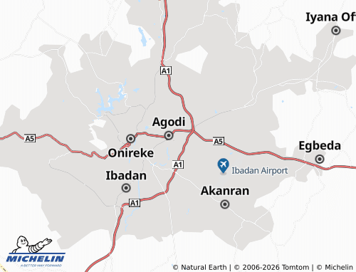 MICHELIN Gate map - ViaMichelin