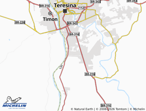 MICHELIN Angelim map - ViaMichelin