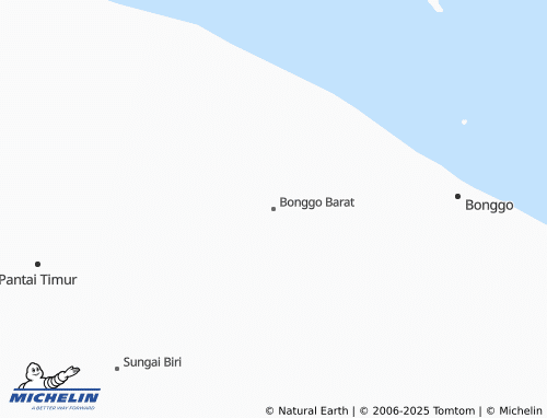 MICHELIN Bonggo Barat map - ViaMichelin