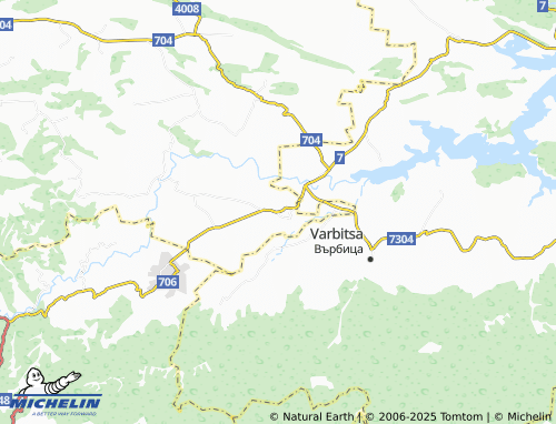 MICHELIN Velichka map - ViaMichelin
