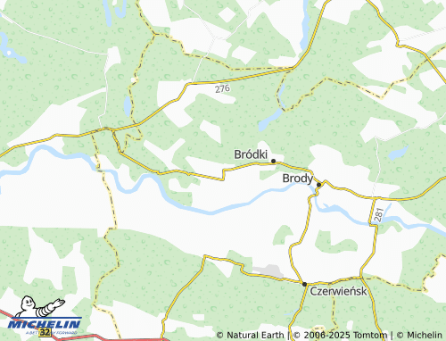 MICHELIN Nietkowice map - ViaMichelin