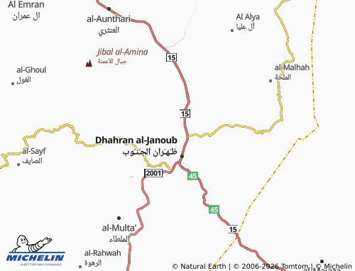 MICHELIN-Landkarte al-Ma'arid - ViaMichelin