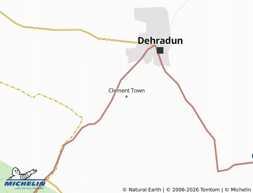 Mappa MICHELIN Clement Town - ViaMichelin