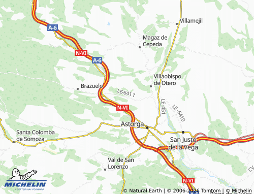 MICHELIN Bonillos map - ViaMichelin