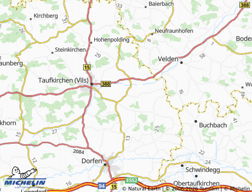 MICHELIN Holzheu map - ViaMichelin