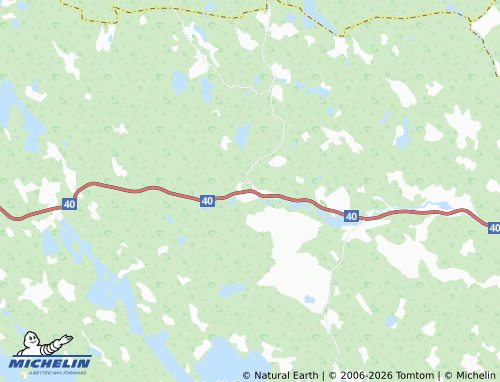 Carte MICHELIN Bruzaholm - ViaMichelin