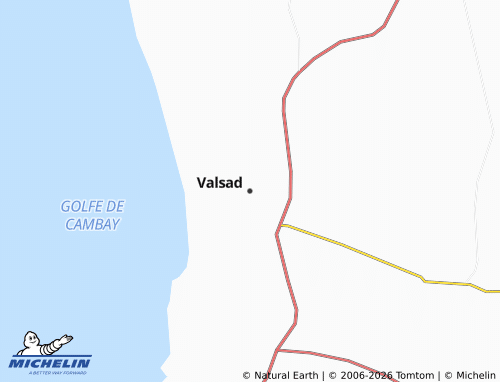 Mappa MICHELIN Valsad - ViaMichelin