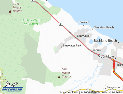 MICHELIN Bluewater Park map - ViaMichelin