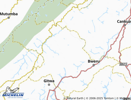 MICHELIN Buyogoma map - ViaMichelin