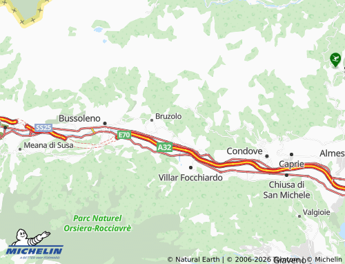 Mapa MICHELIN San Didero - ViaMichelin