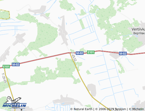MICHELIN Zrub map - ViaMichelin