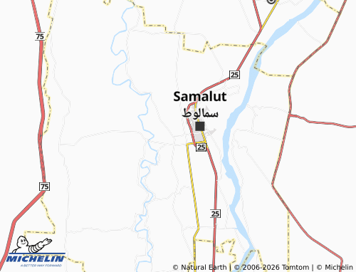Mappa MICHELIN Dayr Samalout - ViaMichelin