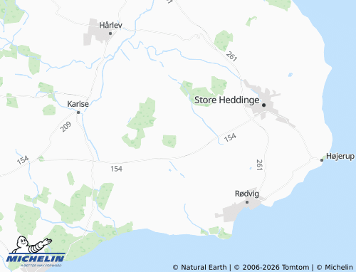 MICHELIN Slågårdshuse map - ViaMichelin