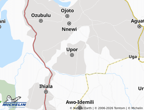 Mapa MICHELIN Upor - ViaMichelin