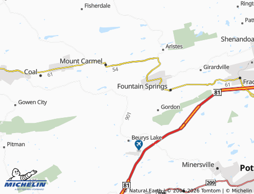 Kaart MICHELIN Lavelle - ViaMichelin