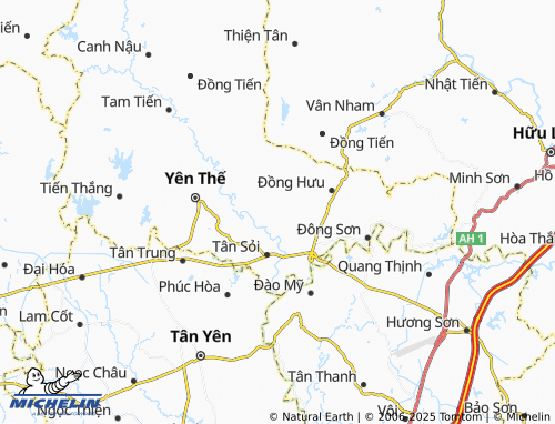 MICHELIN Đồng Kỳ map - ViaMichelin