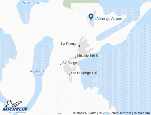MICHELIN Kitsakie 156 B map - ViaMichelin