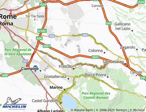 Mappa MICHELIN Cisternole - ViaMichelin